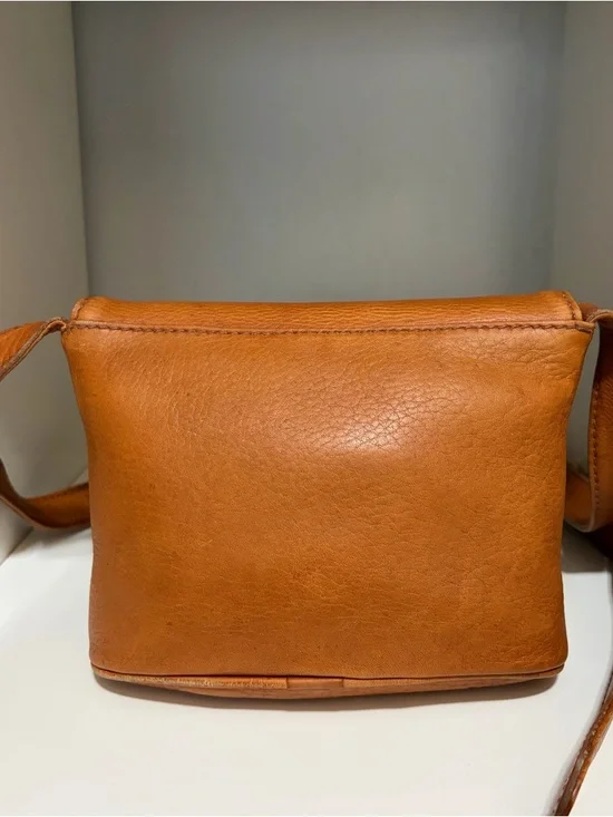 Vintage Coach Sonoma Flap Bag (#4919) Brown Leather Crossbody Bag - Picture 2 of 9